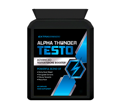 Alpha Thunder Testo Male Enhancement Pills Testosterone Booster - Limited Stock